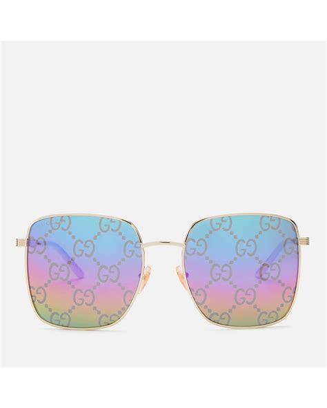 gucci rainbow glasses|Gucci glasses unisex.